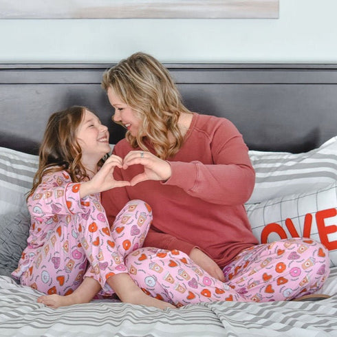 coffee-donuts-2-pc-pj-set- - Sophia's Style -6