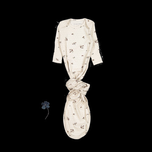 the-printed-baby-gown-vintage-floral Lovely Littles - Sophia's StyleBaby Gown-1