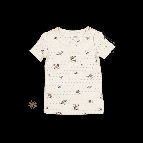 the-printed-short-sleeve-tee-vintage-floral Lovely Littles - Sophia's StyleShort Sleeve Tee-1
