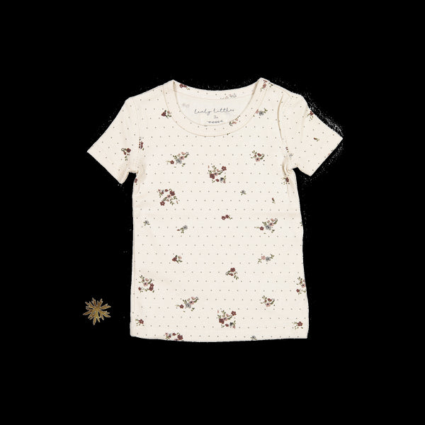 the-printed-short-sleeve-tee-vintage-floral Lovely Littles - Sophia's StyleShort Sleeve Tee-1