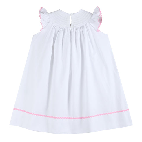 white-and-pink-bows-smocked-bishop-dress-lil-cactus-sophias-style-2