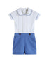 white-collared-top-and-blue-button-shorts-lil-cactus-sophias-styleShorts-1