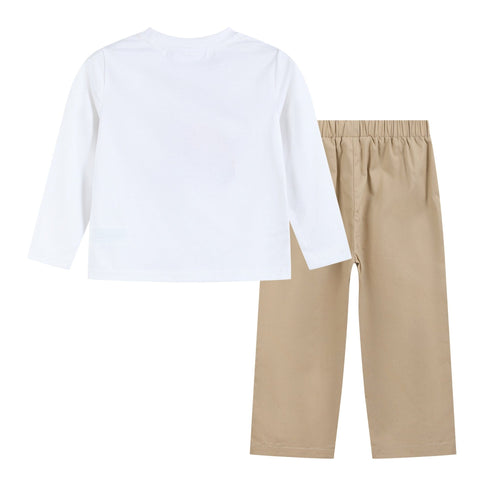 white-football-truck-shirt-and-brown-pants-set-lil-cactus-sophias-style-2