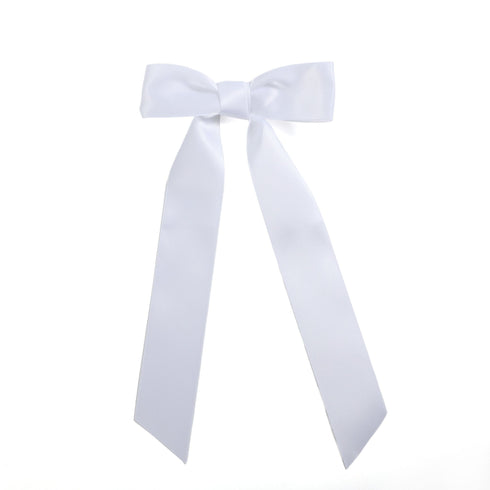 white-long-tail-hair-bow-clip-lil-cactus-sophias-styleHair Accessory-1