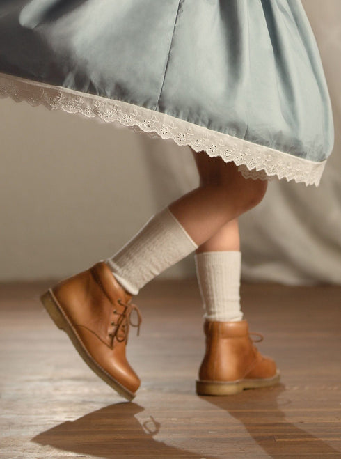 white-cable-knit-socks- - Sophia's Style -4