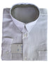 White Rafael Boys Microfiber Long Sleeve Dress Shirt 2T-16