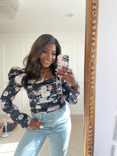 dutchess-pleated-long-sleeve-top-sleeping-garden Buddy Love - Sophia's Style----5