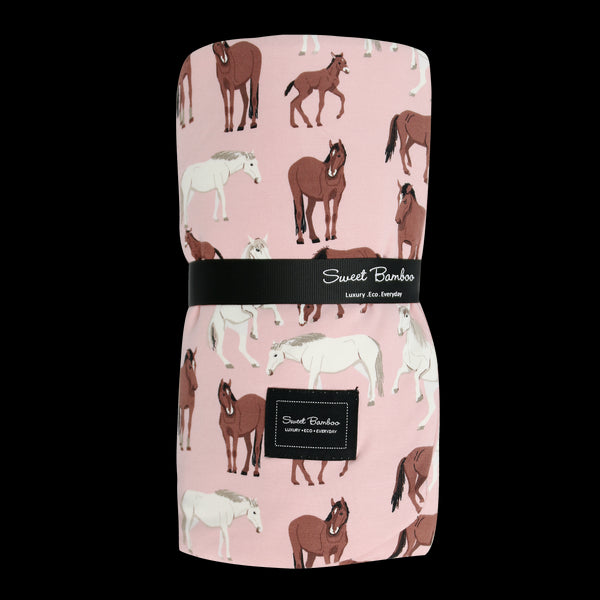 Wild Horses Big Kid Cloud Blanket