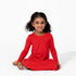winterberry-red-bamboo-girls-long-sleeve-dress-bellabu-bear - Sophia's Style -6
