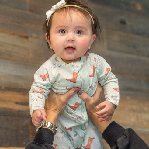 bulls-boots-lasso-western-zipper-footie Sweet Bamboo - Sophia's StyleFooties-1