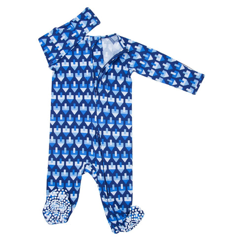 zipper-footie-171 Sweet Bamboo - Sophia's Style-2