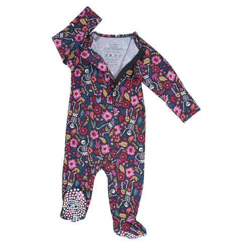 zipper-footie-89 Sweet Bamboo - Sophia's Style-2