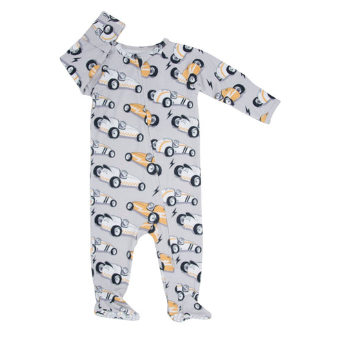 zipper-footie-154 Sweet Bamboo - Sophia's Style-2