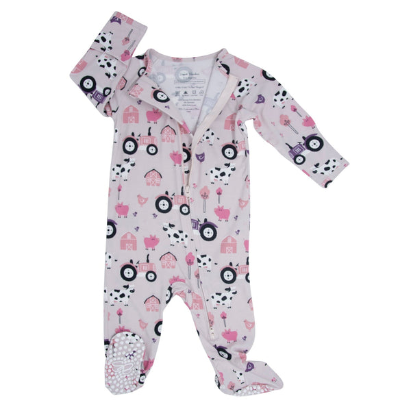 zipper-footie-51 Sweet Bamboo - Sophia's StyleFooties-1