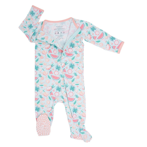 zipper-footie-117 Sweet Bamboo - Sophia's Style-2