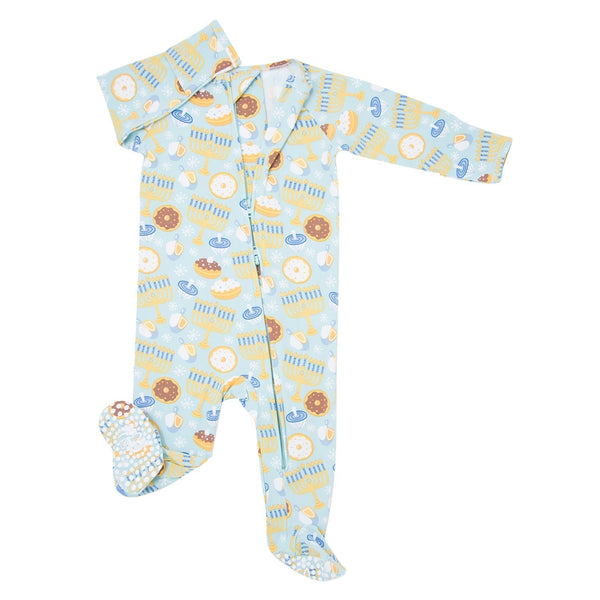 zipper-footie-4 Sweet Bamboo - Sophia's StyleFooties-1