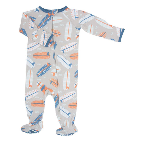 zipper-footie-34 Sweet Bamboo - Sophia's Style-2