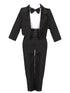 Rain Kids Baby Boys Multi Color Tail Jacket 5 pc Special Occasion Tuxedo 6-24M - SophiasStyle.com