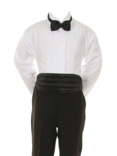 Rain Kids Baby Boys Multi Color Tail Jacket 5 pc Special Occasion Tuxedo 6-24M - SophiasStyle.com