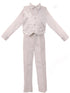 Rain Kids Boys Multi Color Tail Jacket Jacquard Trim Festive Tuxedo Set 2T-20 - SophiasStyle.com