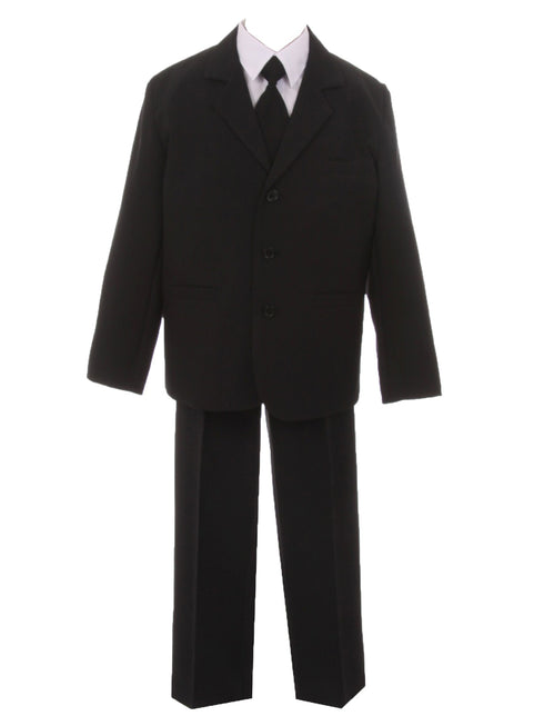 Rain Kids Big Boys Multi Color 5 piece Special Occasion Suit Set 8-20 Husky - SophiasStyle.com