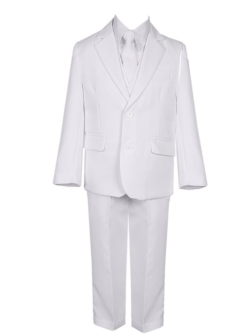 Rain Kids Big Boys Multi Color 5 piece Special Occasion Suit Set 8-20 Husky - SophiasStyle.com