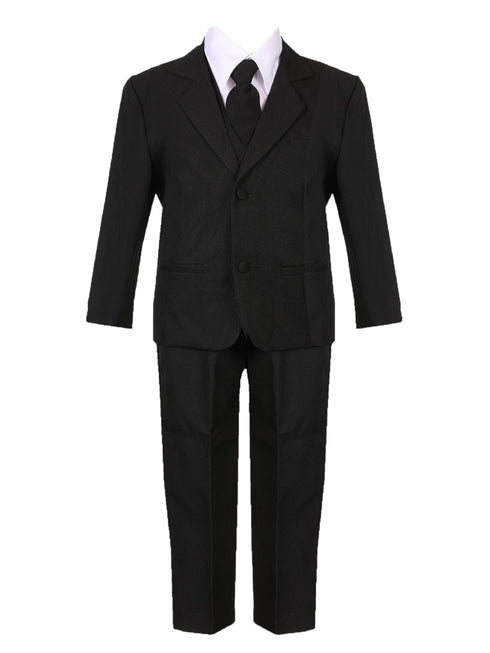 Rain Kids Boys Straight-Cut 5-Piece Special Occasion Suit Set, Sizes 2T-20 - SophiasStyle.com