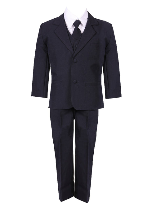 Rain Kids Boys Straight-Cut 5-Piece Special Occasion Suit Set, Sizes 2T-20 - SophiasStyle.com