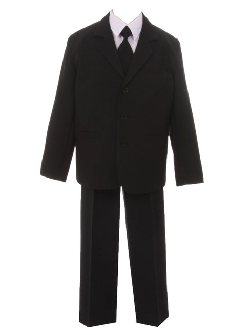 Rain Kids Big Boys Multi Color 5 piece Special Occasion Suit Set 8-20 Husky - SophiasStyle.com