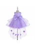 Little Girls Lilac Two Layer Tulle Skirt Flower Girl Dress 2T-4T - SophiasStyle.com
