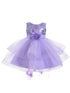 Little Girls Lilac Two Layer Tulle Skirt Flower Girl Dress 2T-4T - SophiasStyle.com