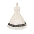 Cinderella Couture Big Girls Ivory Satin Lace Trim Special Occasion Dress 8-14 - SophiasStyle.com