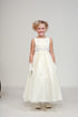 Cinderella Couture Big Girls Ivory Pearls Waistband Flower Girl Dress 8-16 - SophiasStyle.com