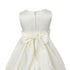 Cinderella Couture Big Girls White Pearls Waistband Flower Girl Dress 8 - SophiasStyle.com
