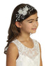 Tip Top Kids Girls Multi Color 3D Floral Head Tie - SophiasStyle.com