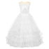 Rain Kids Big Girls White Rhinestone Virgin Mary First Communion Dress 7-18 - SophiasStyle.com