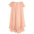 Petite Adele Little Girls Champagne Flower Pin Chiffon Flower Girl Dress 2T-6 - SophiasStyle.com