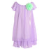 Petite Adele Little Girls Lilac Flower Pin Chiffon Flower Girl Dress 2T-6 - SophiasStyle.com