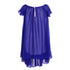 Petite Adele Little Girls Royal Blue Flower Pin Chiffon Flower Girl Dress 2T-6 - SophiasStyle.com