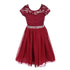 Lace and Chiffon Junior Bridesmaid Party Dress with Stone Belt, Sizes 8-14 - SophiasStyle.com