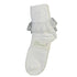 Swea Pea & Lilli Girls White Embroidered Cross Communion Socks 7-11 - SophiasStyle.com