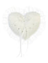 Tip Top Kids Boys Ivory Heart Shaped Floral Embroidered Ring Bearer's Pillow - SophiasStyle.com