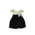Petite Adele Baby Girls Champagne Jacquard Velvet Julia Flower Girl Dress 6-24M - SophiasStyle.com