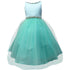 Petite Adele Big Girls Mint Rhinestone Accented Junior Bridesmaid Dress 8-16 - SophiasStyle.com