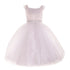 Petite Adele Big Girls White Lace Cap Sleeved Junior Bridesmaid Dress 8-12 - SophiasStyle.com