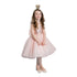 Petite Adele Big Girls Blush Sequined Top Tulle Junior Bridesmaid Dress 8-12 - SophiasStyle.com