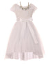 Just Kids Girls Multi Color Necklace Hi-Low Special Occasion Dress 4-14 - SophiasStyle.com