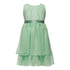 Petite Adele Big Girls Mint Chiffon Sequence Junior Bridesmaid Dress 8-16 - SophiasStyle.com