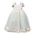 Petite Adele Little Girls Blush Pink Floating Petals Flower Girl Dress 2T-6 - SophiasStyle.com