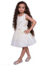 Petite Adele Girls Ivory Sequin Mesh Tutu Charlotte Flower Girl Dress 2-8 - SophiasStyle.com